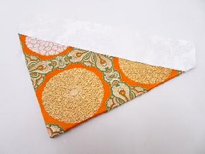 K100　未使用品　本金金襴打敷